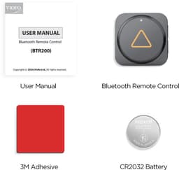 VIOFO BTR200 - Bluetooth SOS Knop voor Dashcam - Draadloze Noodopnameknop - Directe Beeldbeveiliging - Handige Afstandsbediening - Compatibel met VIOFO Dashcams - Eenvoudige Koppeling via Bluetooth — thumbnail 4