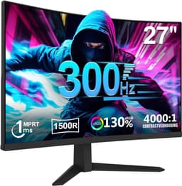 QIN® Gaming Monitor 240hz - Gaming Monitor - Zwart - ‎‎20cm x 62cm x 46cm — thumbnail 1