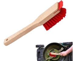 Grasmaaier Dekreiniger - Buitenborstel - Gazon Onderhoud - Versterkte Borstel - 40 cm - Houten