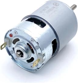 Elektrische Motor - DC Motor - Gereedschap Aandrijving - Zuiver Koper - 42mm Diameter - Zilver — thumbnail 5