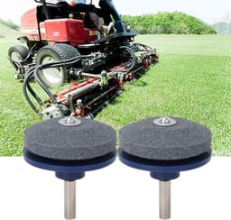 SnelShoppen - 2Pcs Grasmaaier Mes Slijper, Tuin Gereedschap en Watering Equipment, Geschikt voor Handboormachines, Maakt Snijden Eenvoudig en Efficiën — thumbnail 5