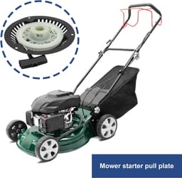 SnelShoppen - Hand Starter Vervangingsonderdeel voor Grasmaaier Recoil Trekstart Mechanisme, Geschikt voor Diverse Grasmaaiers, Laag Geluidsniveau, 16 — thumbnail 2