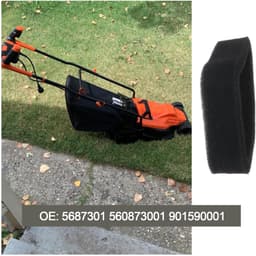 SnelShoppen - 4 Stuks Spons Luchtfilter Vervanging voor Ryobi Grasmaaier en Blazer, Geschikt voor RY251PH, RY254BC, RY30020, RY52002, Hoogwaardige Sch — thumbnail 5
