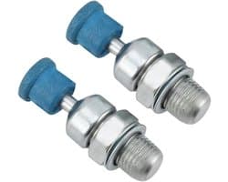 SnelShoppen - 2 Stuks Metaal Ontspanningventiel voor Grasmaaier Accessoire, Vervangingsventiel voor 50 51 55 272 340 346 346XP 350 365, Duurzaam en Pr