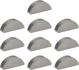 SnelShoppen - 10x Woodruff Sleutel Veerwig 5x9x22mm voor Motorfiets, Grasmaaier, Tuinmachines, Hoogwaardige Kwaliteit — thumbnail 1