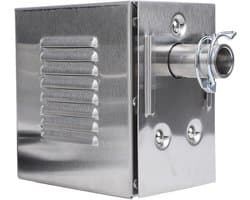 SnelShoppen - Rotisserie Motor 45W Heavy Duty Universele Vervangmotor, RVS Elektrische Grillmotor voor Varkens, Geiten, Kippen, Ideaal voor Buitenbarb