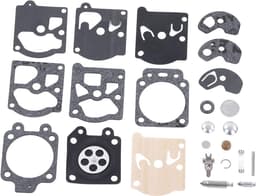 SnelShoppen - Carburettorgasketset voor Walbro K10 WAT WA WT serie, hoogwaardige papier en ijzer, inclusief montage- en papieren gasket, voor grasmaai — thumbnail 2