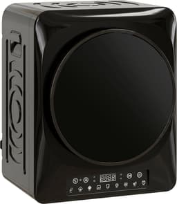 TEKROA® Wasdroger - Compacte wasdroger van 1000 W met afvoer, extra droog- en ECO-standen - timer en temperatuurinstellingen - zwart — thumbnail 1