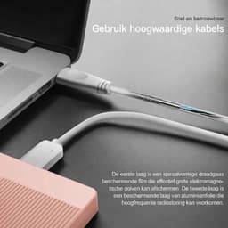 Ploutos® Harde Schijf - Draagbare Harde Schijf voor PC, Laptop & Console - Ultradunne Draagbare Harde Schijf - Roze - 12cm x 8cm x 2cm — thumbnail 4