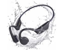 X7S - Bone Conduction Headphone – Open-Ear Sport Oortjes – Sport Hoofdtelefoon – Bluetooth Koptelefoon – IPX8 Waterbestendig – Hardlopen & Fitness – Zwart