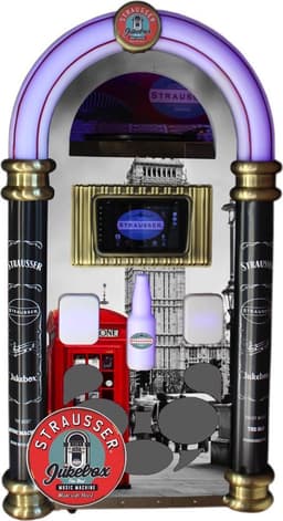 Strausser Jukebox London Phone Box — thumbnail 5