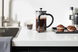 Leopold Vienna French Press Koffiemaker Shiny Black 1,0L - 8 cups — thumbnail 5
