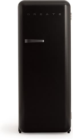 CREATE - Koelkast in retrostijl - Zwart - Handvat Zwart - FRIDGE RETRO 281L — thumbnail 1