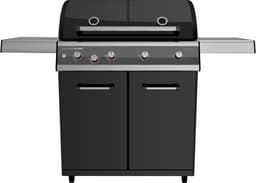Outdoorchef Dualchef 425 G Gasbarbecue - 5 branders - Zwart — thumbnail 1