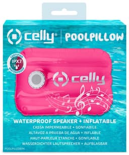 Celly - PoolPillow Zwembad Kussen met Speaker - Kunststof - Roze — thumbnail 4