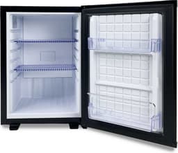 HCB® - Professionele Horeca Minibar koeling - 40 liter - 230V - Mini Koelkast - Kleine drankenkoelkast - Flessenkoelkast - Bier koelkast - tafelmodel - 43x40x56.5 cm (DxBxH) - 13 kg - Frigo - 1425 — thumbnail 3
