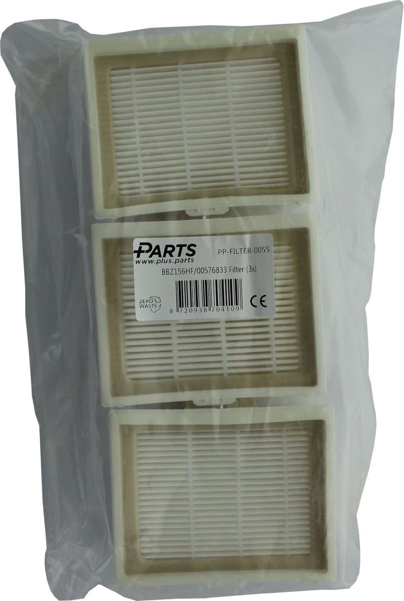 Filterset geschikt voor Bosch Cilinderstofzuigers GL-20/GL-30/GL-40/MoveOn (3 Stuks) — afbeelding 1