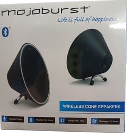 Mojoburst - Wireless Cone Speakers - Bleutooth — thumbnail 1