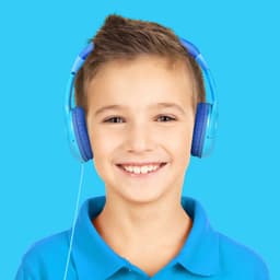 Celly - Tech for Kids Koptelefoon - Kunststof - Blauw — thumbnail 3