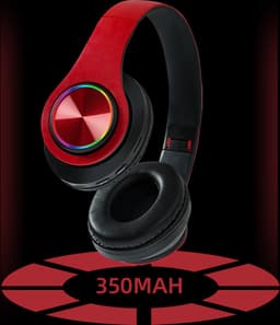 Pro Care Excellent Quality® Headset met Microfoon LED verlichting - Headset Draadloos - Bluetooth - Active Noise Reduction - SD card mogelijkheid - Kleur Zwart — thumbnail 3