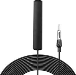 Universele FM/AM Radio Antenne voor Auto - Autoradioantenne met raam montage - 85~112MHz - 5 meter — thumbnail 1