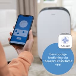 Beurer LR 500 Connect Luchtreiniger - 3 x Filter: voorfilter + HEPA H13 filter + actief koolfilter en UV licht – Tot 106 m2 – Wifi - App - Nachtmodus – Timer – 4 Standen + Turbo – Magic LED display – Kleurweergave luchtkwaliteit - 3 Jaar garantie — thumbnail 13