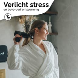 SMARTIFY® Massage Gun - Professioneel Massage Pistool - Draadloos Massage Apparaat met 6 Opzetstukken en Koffer - Krachtige Spierontspanning - Ideaal voor Sport en Relax — thumbnail 4