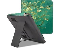 Lunso - Luxe sleepcover stand hoes - Geschikt voor Kobo Libra 2 (7 inch) - Van Gogh Amandelbloesem