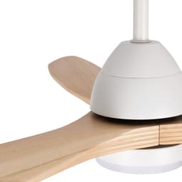 CREATE - Plafondventilator 40W silent Ø132 cm - Met Licht 3 kleurtemperaturen - Programmeerbare 1-4H - 6 Snelheden - Zomer/Winter functie - WIND CUP — thumbnail 2