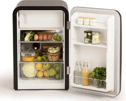 CREATE - Koelkast in retrostijl - Zwart - Handvat Roségoud - FRIDGE RETRO 107L — thumbnail 10
