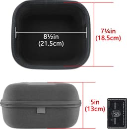 Hoofdtelefoon hoesje / Hard hoesje Draagtas - Over Ear Bluetooth Wireless Headphones - Storage Protective Case - Koptelefoon houder — thumbnail 2