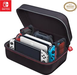 Game Traveler Nintendo Switch Officiële Deluxe Opbergtas - Consolehoes - Zwart — thumbnail 4