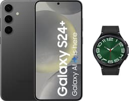 Samsung Galaxy S24 Plus 5G - 512GB + Galaxy Watch6 47mm Classic - Onyx Black — thumbnail 1