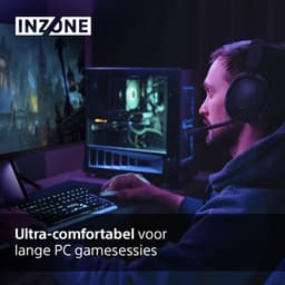 Sony INZONE H5 – Draadloze Gaming Headset - Zwart - PS5/PS4 — thumbnail 9