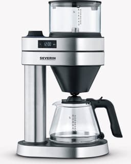 Severin KA 5762 Caprice Filterkoffiezetapparaat – Pour Over Smaak – Thermotronic 92–96°C – Timer – RVS – Warmhoudfunctie — thumbnail 1