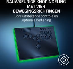 Razer Kitsune - Optische Arcade Controller voor PS5 & PC - RGB — thumbnail 4
