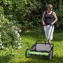 Grasmaaier handmatig - Handmaaier grasmachine - Handmaaier - Met opvangzak - 15 kg — thumbnail 5