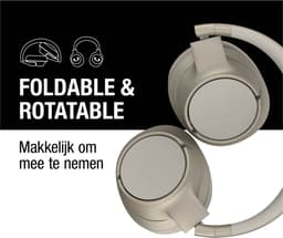 Fresh ‘n Rebel Clam Fuse – Draadloze Bluetooth Koptelefoon met Active Noise Cancelling - 45 uur Speelduur - Silky Sand — thumbnail 7