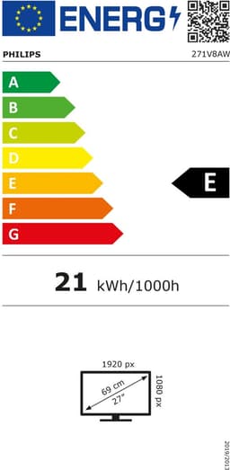 Philips 271V8AW - Full HD IPS Monitor - 75hz - 27 inch — thumbnail 4
