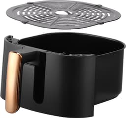 Swiss Pro+ Airfryer SP-AF6.5L.BG airfryer XXXL - Intelligente Heteluchtfriteuse Digitaal- 6.5 L - XXXL 1500W Black/rose gold — thumbnail 3
