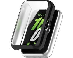Strap-it Schokabsorberend TPU soft case hoesje - geschikt voor Samsung Galaxy Fit 3 (zwart)