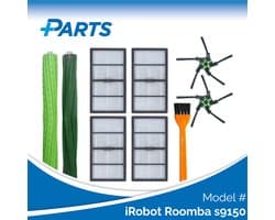 iRobot Roomba s9150 Onderhoudsset (Plus.Parts® alternatief voor 4646124 / 4655986)