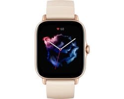 Amazfit GTS 3 - Smartwatch - 44 mm - White Ivory