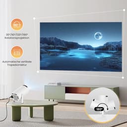 Mini Beamer - Projector - Thuisbioscoop - Beamer - Mini Projector - Cinema Beamer — thumbnail 4