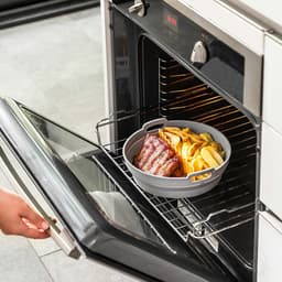 Opvouwbaar siliconen mandje voor airfryer Fliynner InnovaGoods — thumbnail 6