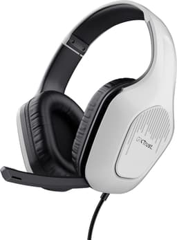 Trust GXT 415PS Zirox - Bedrade Gaming Headset - Geschikt voor PS5 - Stereo - Wit — thumbnail 1