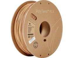 Polymaker 70976 PolyTerra Filament PLA kunststof Gering kunststofgehalte 1.75 mm 1000 g Hout-bruin (zijdemat) 1 stuk(s)