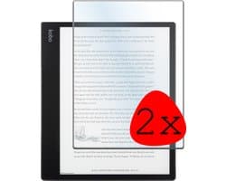 Screenprotector - 2 Stuks Geschikt voor Kobo Elipsa 2E - Extra Sterk - Beschermglas - Gehard Glas - Tempered Glass - Screen Protector