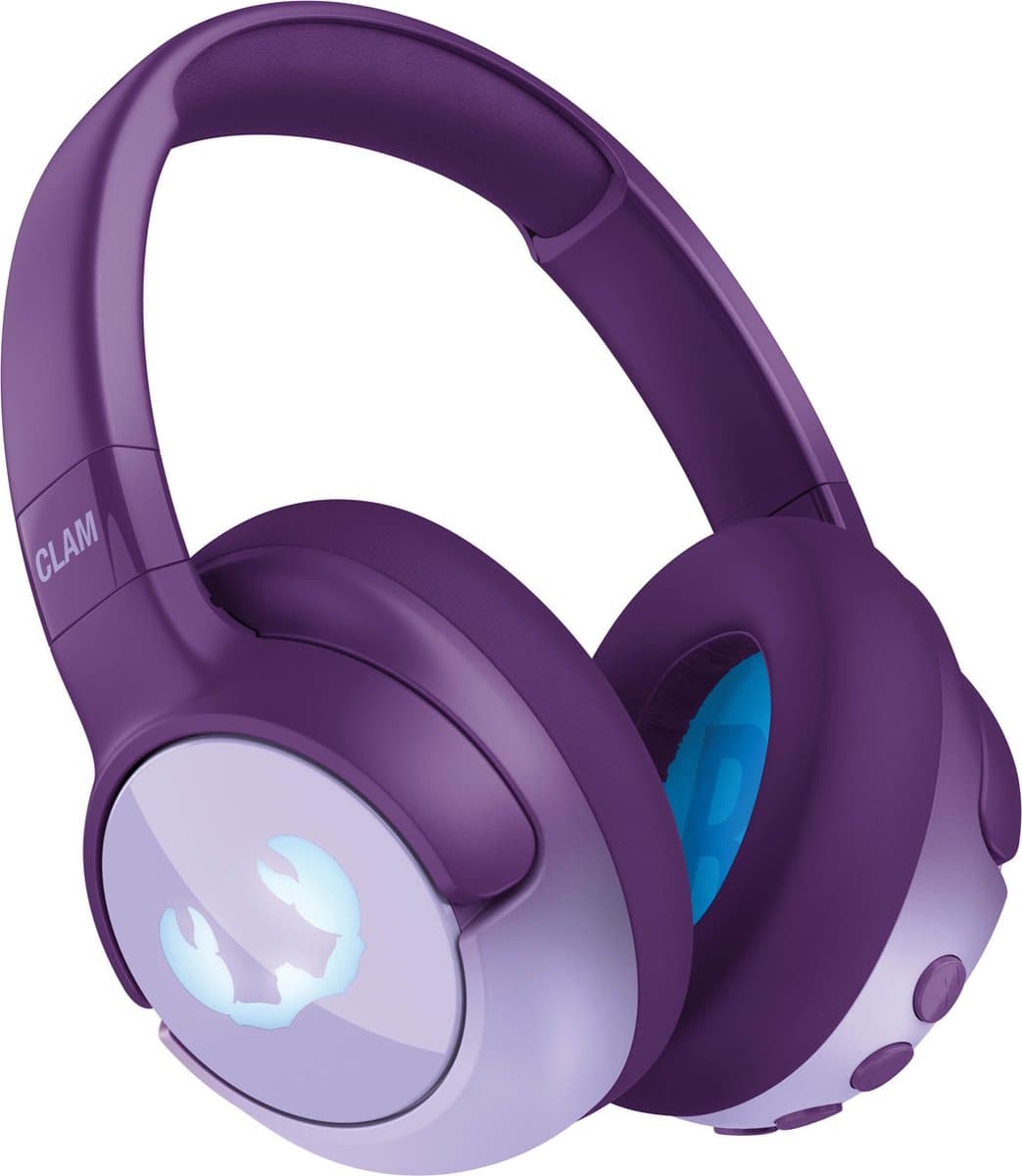 Fresh 'n Rebel Clam Junior - Koptelefoon kind - Kinder koptelefoon met Noise Cancelling - Draadloos (Bluetooth) & Bedraad – Inclusief Aux kabel (1m) - Mighty Magic — afbeelding 1