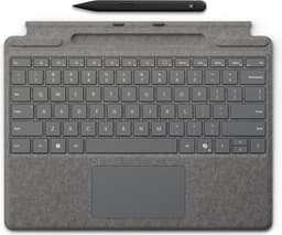 Microsoft Surface Pro Keyboard Cover met Slim Pen - Platina — thumbnail 1